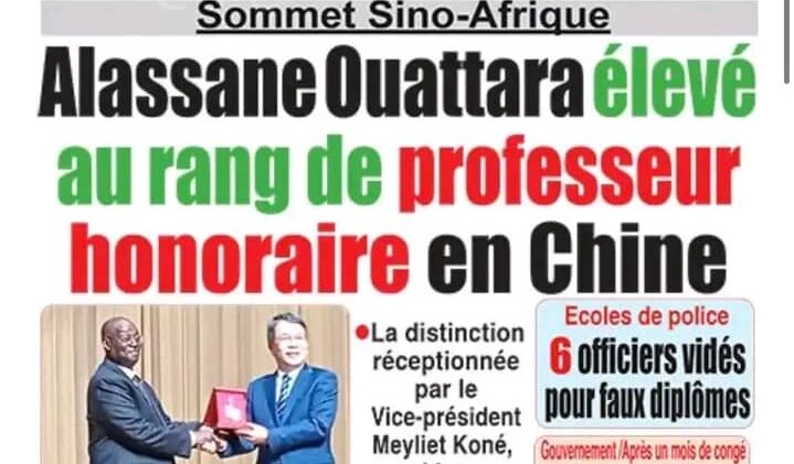 Revue de presse ivoirienne du jeudi 05 septembre