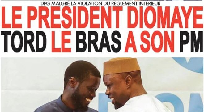 Revue de presse sénégalaise du vendredi 6 septembre