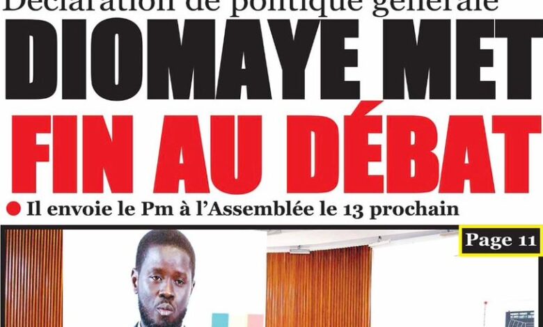 Revue de presse sénégalaise du samedi 07 septembre 2024