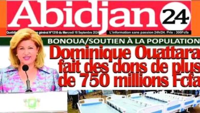 Revue de presse ivoirienne du mercredi 18 septembre 2024