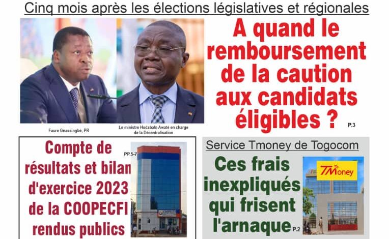 Revue de presse togolaise du mardi 24 septembre 2024