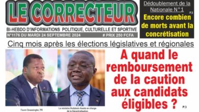 Revue de presse togolaise du mardi 24 septembre 2024