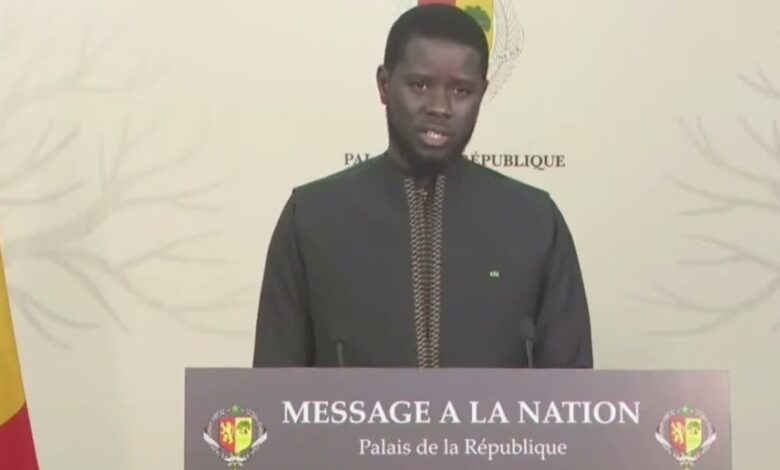 Le discours du Président Bassirou Diomaye Faye