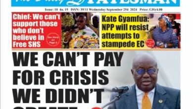 Ghana : la revue de presse du mercredi 25 septembre 2025