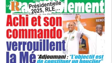 La revue de presse de Côte d’Ivoire du mardi 15 octobre 2024