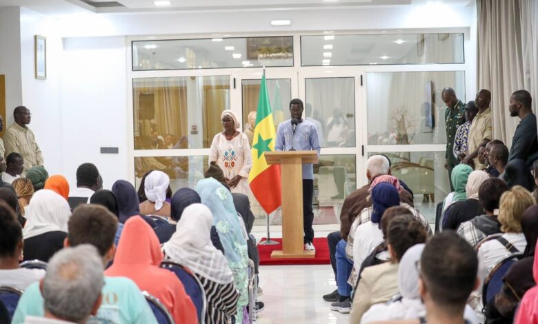 Sénégalais rapatriés du Liban : le message du Président Bassirou Diomaye Faye