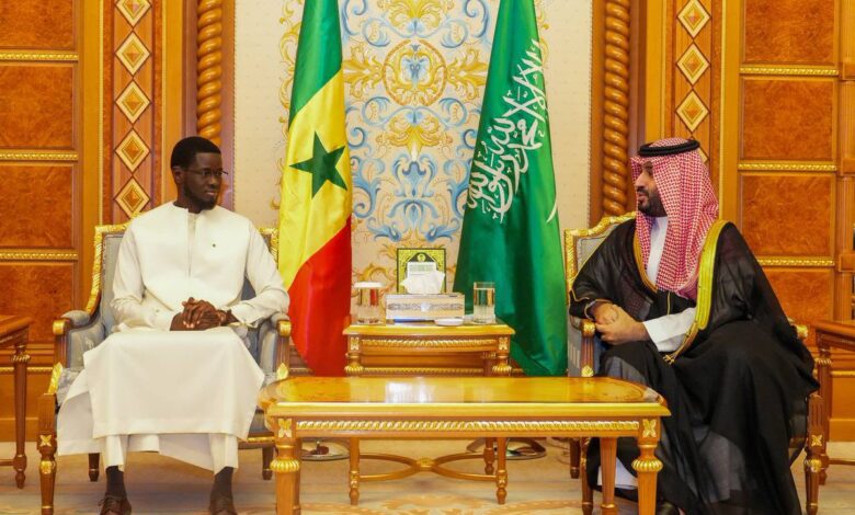 Bassirou Diomaye Faye rencontre Mohammed bin Salman bin Abdelaziz Al Saoud