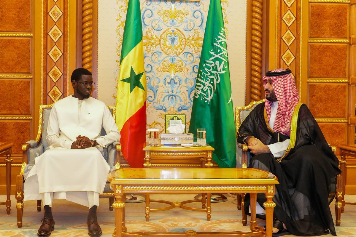 Bassirou Diomaye Faye rencontre Mohammed bin Salman bin Abdelaziz Al Saoud