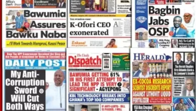 La revue de presse du Ghana du mardi 08 octobre 2024