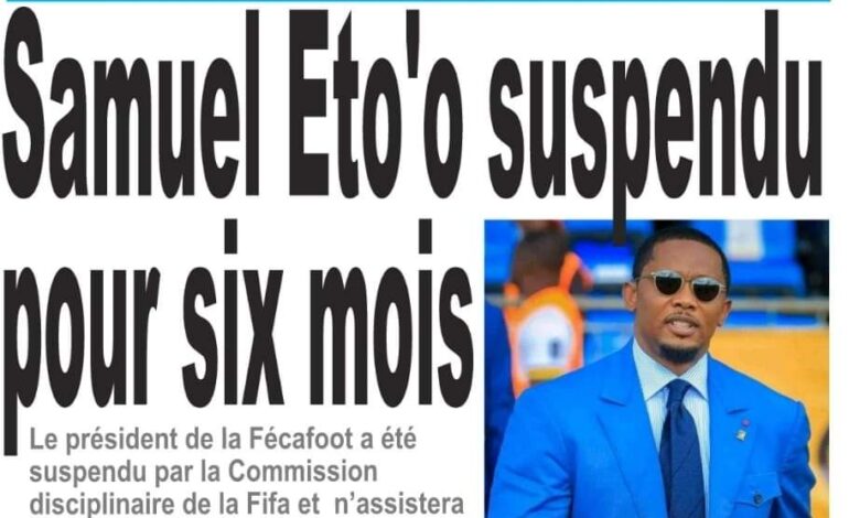 Revue de presse camerounaise du mardi 01 octobre 2024