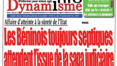 Bénin : la revue de presse du jeudi 03 octobre 2024