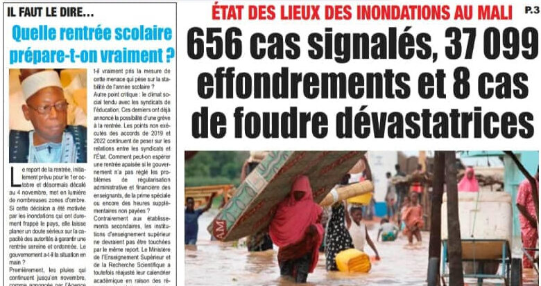 La revue de presse du Mali du mercredi 09 octobre 2024