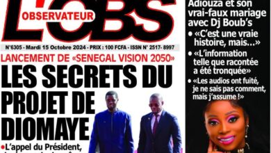 La revue de presse sénégalaise du mardi 15 octobre 2024