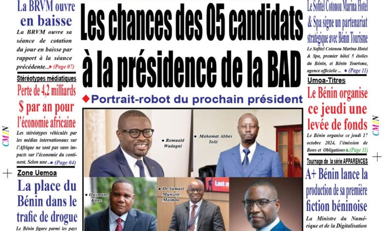 Bénin : la revue de presse du jeudi 17 octobre 2024