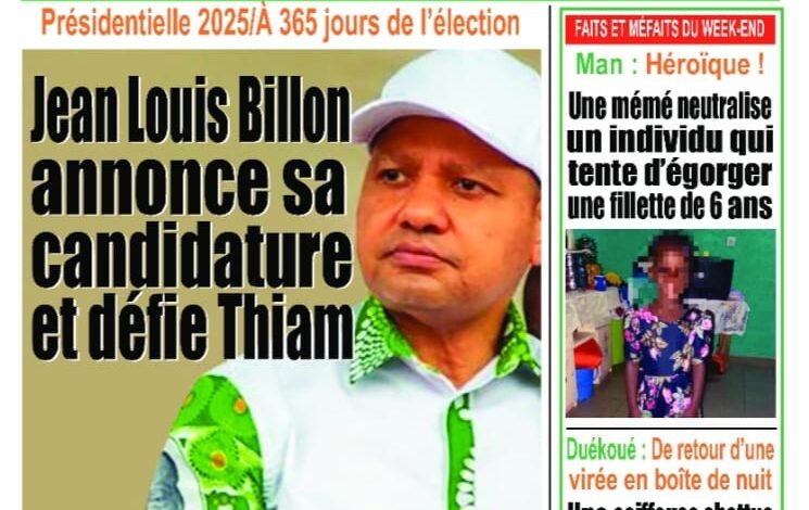 La revue de presse de Côte d’Ivoire