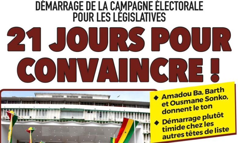 La revue de presse sénégalaise du lundi 28 octobre 2024