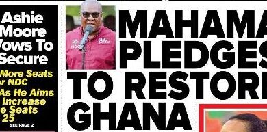 La revue de presse du Ghana du mercredi 09 octobre 2024