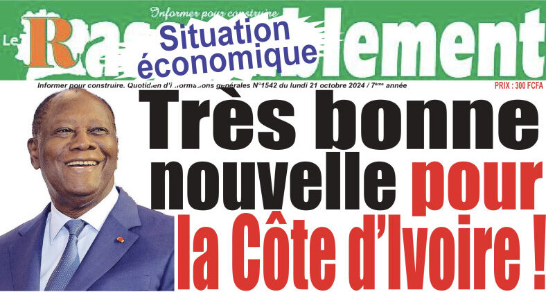 La revue de presse de Côte d’Ivoire du lundi 21 octobre 2024