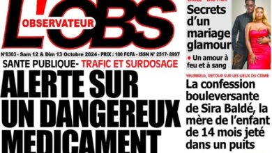 Revue de presse sénégalaise du samedi 12 octobre 2024