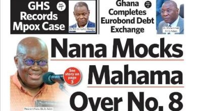 Ghana : la revue de presse du vendredi 04 octobre 2024