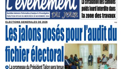 La revue de presse du Bénin du mercredi 20 novembre 2024