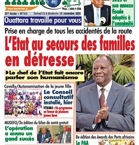 Côte d’Ivoire : la revue de presse du samedi 23 novembre