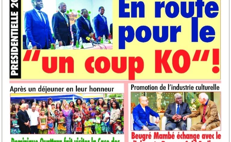 La revue de presse de Côte d'Ivoire du lundi 25 novembre 2024