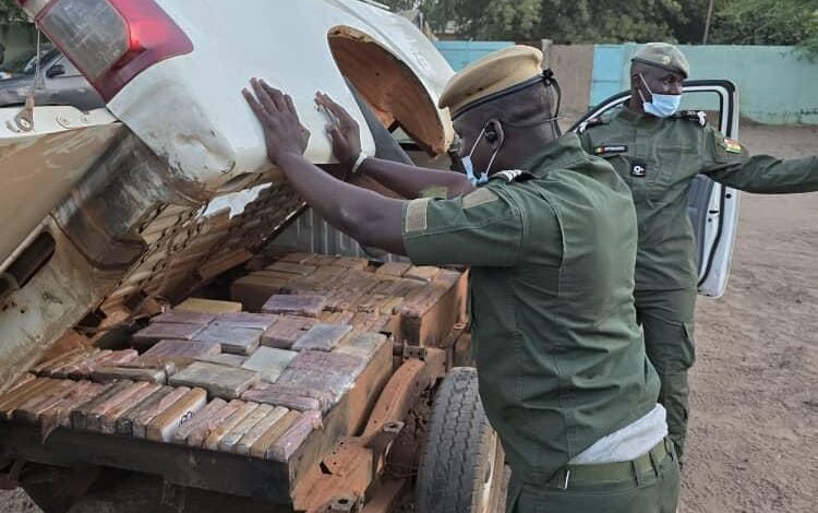 Drogue : saisie de 235 kg de cocaïne, d'une valeur de 18,8 milliards CFA