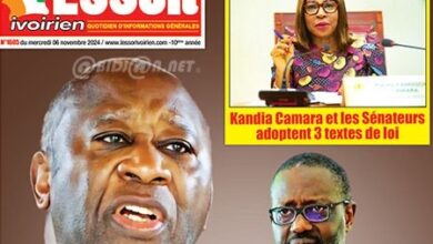 La revue de presse de Côte d’Ivoire du mercredi 06 novembre 2024