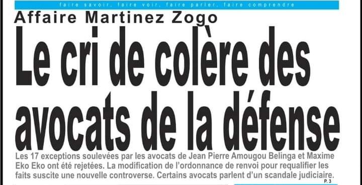 La revue de presse du Cameroun du mardi 12 novembre 2024