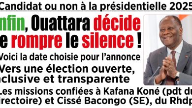 La revue de presse de Côte d'Ivoire du mardi 03 décembre 2024