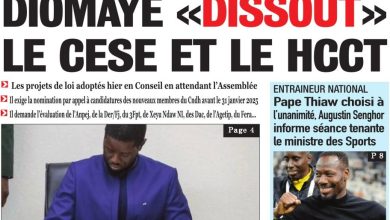 La revue de presse sénégalaise du jeudi 12 décembre 2024