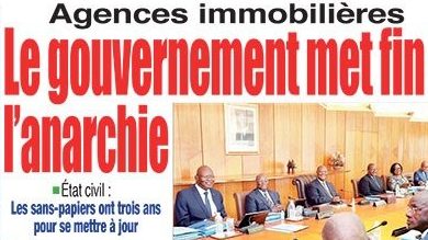 La revue de presse de Côte d'Ivoire du vendredi 20 décembre 2024