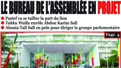 La revue presse sénégalaise du lundi 02 décembre 2024