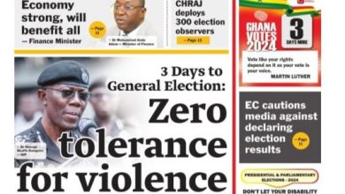 La revue de presse du Ghana du mercredi 04 décembre 2024