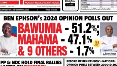 La revue de presse du Ghana du mardi 03 décembre 2024