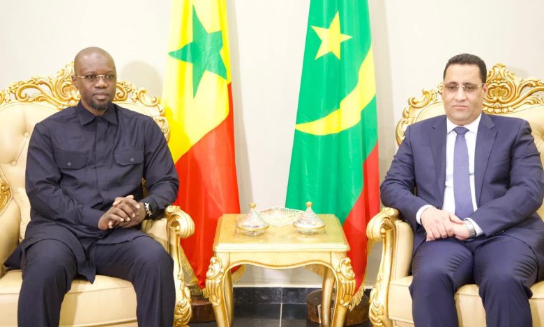 Le Premier ministre Ousmane Sonko en visite en Mauritanie