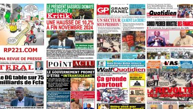 La revue de presse sénégalaise du jeudi 09 janvier 2025