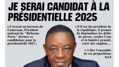 La revue de presse du Cameroun du jeudi 16 janvier 2025