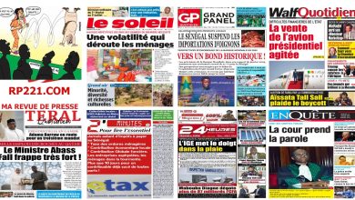 Revue de presse sénégalaise du mercredi 22 janvier 2025