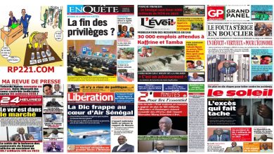 Revue de presse sénégalaise du vendredi 24 janvier 2025