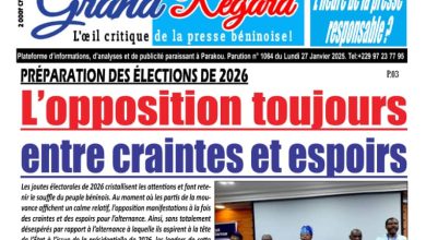 La revue de presse du Bénin du lundi 27 janvier 2025