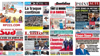 Revue de presse sénégalaise du vendredi 31 janvier 2025