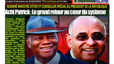 La revue de presse de Côte d'Ivoire du jeudi 09 janvier 2025