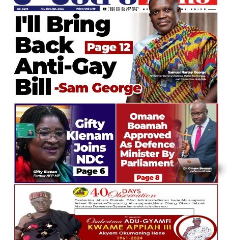 La revue de presse du Ghana du vendredi 31 janvier 2025