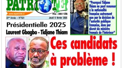 La revue de presse de Côte d’Ivoire du jeudi 06 février 2025