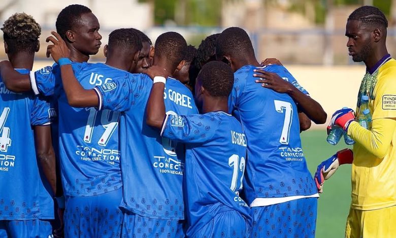 Ligue 1 : le leader US Gorée pour conforter son fauteuil