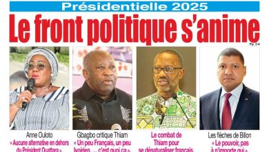 La revue de presse de Côte d'Ivoire du lundi 10 février 2025