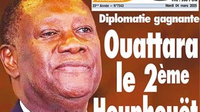 La revue de presse de Côte d'Ivoire du mardi 04 mars 2025