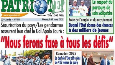 La revue de presse de Côte d'Ivoire du mercredi 05 mars 2025